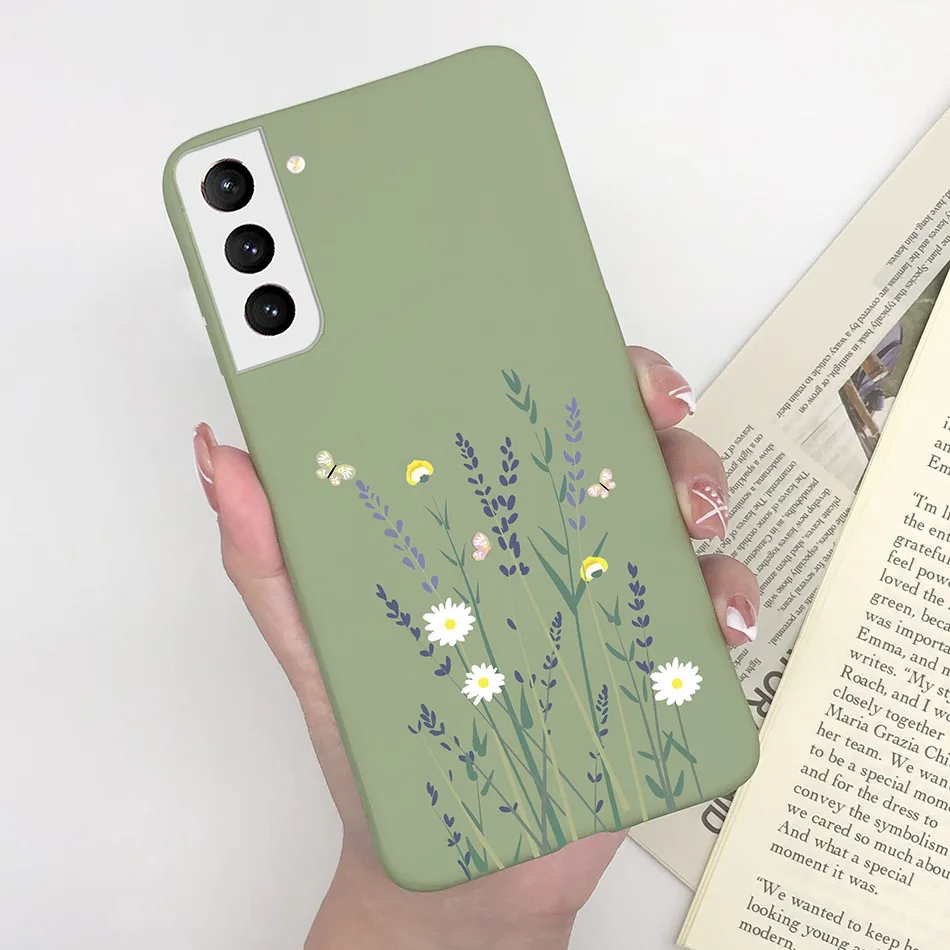thumbnail image 1 of Phone Case For Samsung Galaxy S21 S 21 FE Plus Ultra Butterfly Heart Girl Soft Silicone Back Protector Cover For GalaxyS21 Funda, 1 of 5