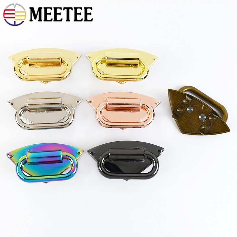 

2/4/10Pcs Deepeel Metal Bag Strap Adjuster Buckles Women Handbag Decoration Connector Hook Clasps DIY Hardware Accessories