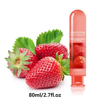 Water-Based Fruit Flavor Personal Lubricants Gel Easy To Clean for Masturbator Sex Toy for Men Women Couples Sex Shop 1