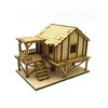 1:72 Southeast Asia Ancient Outdoor Taoyuan Architectural Scene Wooden Cabin Assembly Model Handmade Gift 1