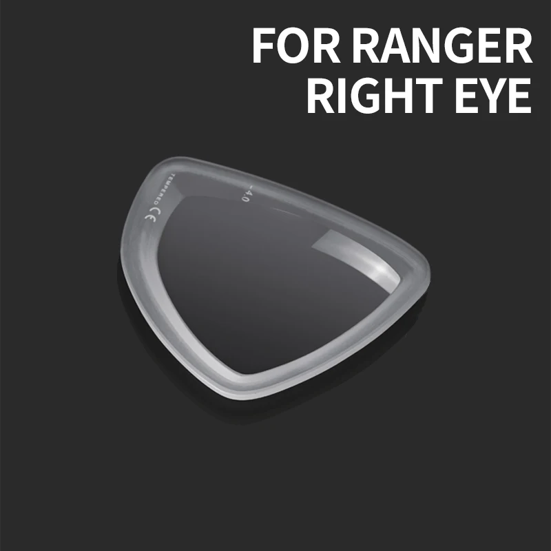 Cressi OPTICAL LENS for Ranger Mask RIGHT EYE Diving Mask Correction from -1.0 to -8.00 or Nearsighted Diver 2
