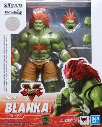 Bandai Original SHFiguarts Street Fighter(SF) BLANKA NO.09