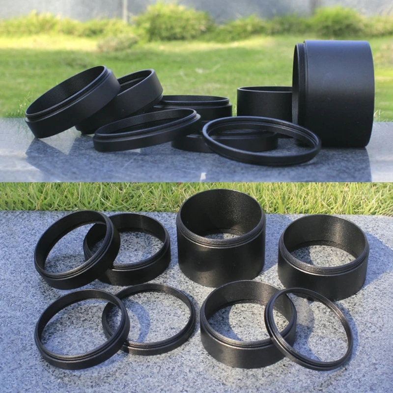 천문학 전문 망원경 천체 사진용 익스텐션 튜브 키트, M48, M42, 3mm, 5mm, 7mm, 10mm, 12mm, 15mm, 20mm, 30mm, M48, M42 x 0.75