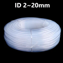 High - Temperature Resistant Flexible Silicone Hose - Transparent, Versatile - ID 18mm x OD 22mm