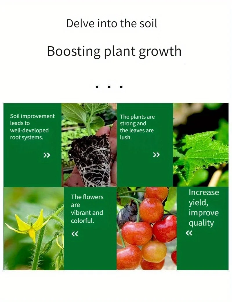 Description Picture 3 of itemVegetable fruit tree organic flower fertilizer pot plants to supplement nitrogen, phosphorus and potassium particle fertilizer