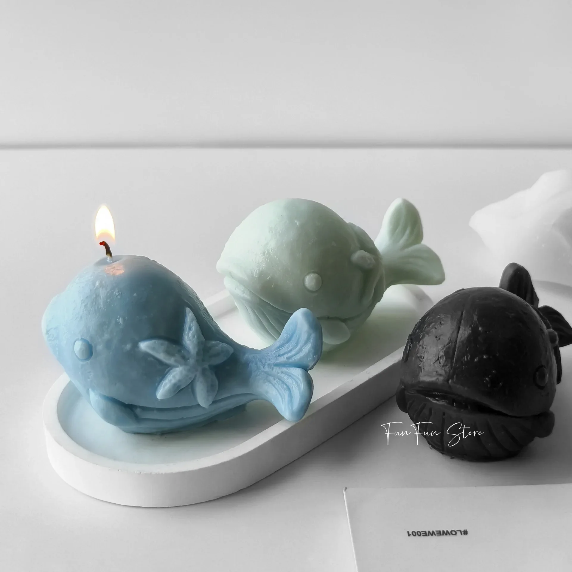 Stampo in silicone per sirena, stampo per creatura magica, stampo per