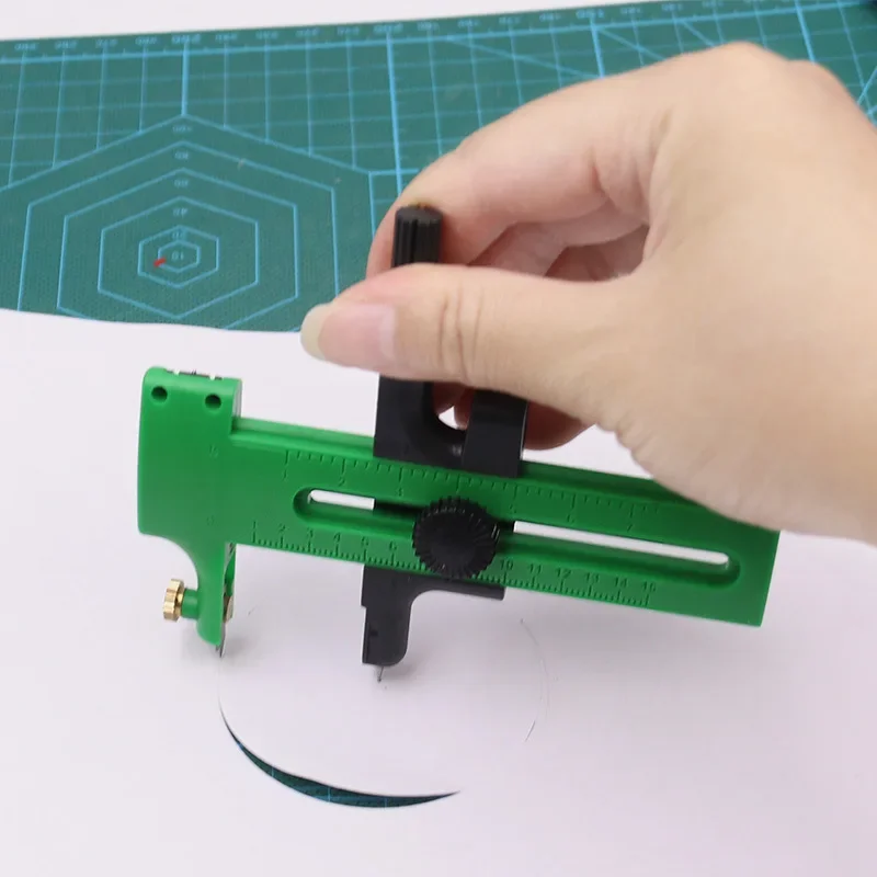 Adjustable Circular Cutting Tool Compass Circle Cutter 112mm For Fabric Crafts DIY Scrap paper cutter circular cutter