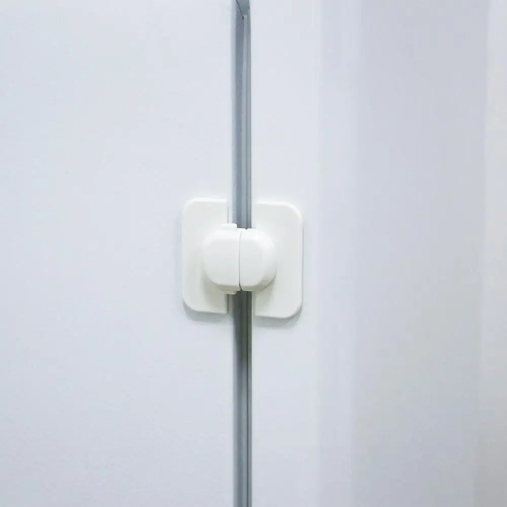 Fridge Freezer Door Home Refrigerator Cabinet Closet Kids Safety Lock Fridge Freezer Lock Anti-Clip Hand Protection Baby