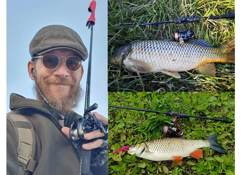 PURELURE ZERO Kleine Köder Licht High Carbon Lange Wurfrute Felsenfischen Spinning Forellenrute BFS Angeln Casting UL Stream Bass – Detail 17