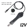 8-Hole Hot Air Gun Handle Suitable For 858 8858D 878A 878D 878D+ BGA Rework Welding Gun 100-240V Special Hot Air Gun For Welding 6