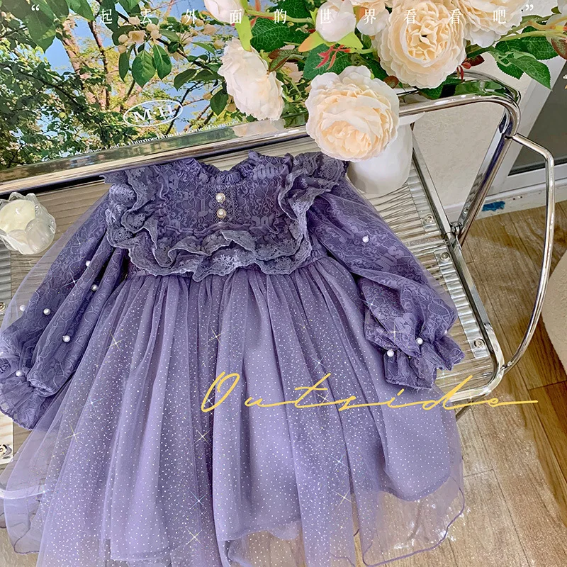 Girl Dress Infant Baby Birthday Party Wedding Princess Baptism