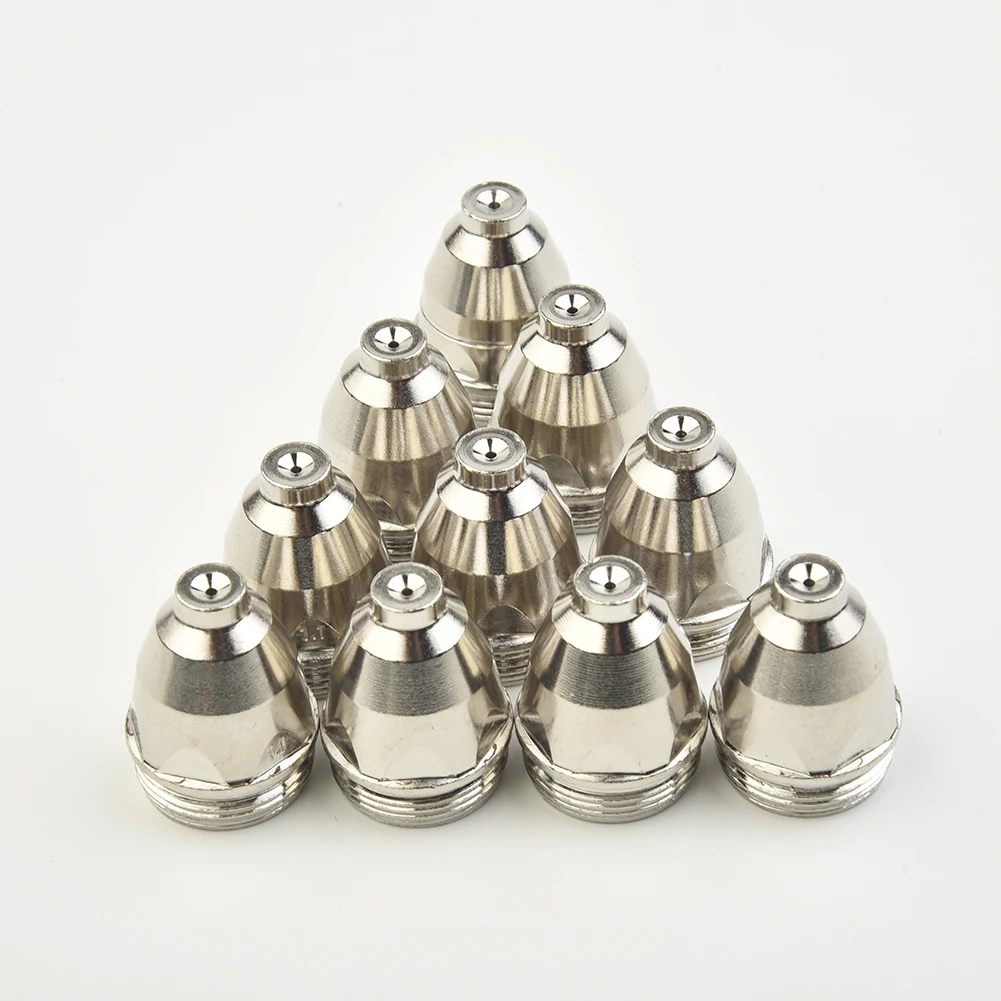 

20Pcs/Set 1.1/1.3/1.5/1.7mm P80 Plasma Electrode Nozzle Cutting Torch 60A 80A 100A P80 CNC Plasma Torch Tip Electrode Nozzle