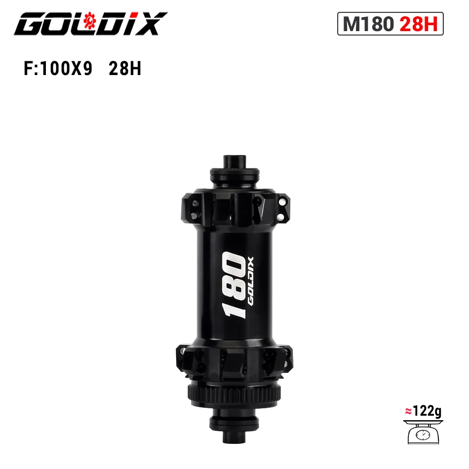 Moyeux VTT Pour Frein à Disque - Compatibles Shimano - 28 Trous, Roulements Scellés