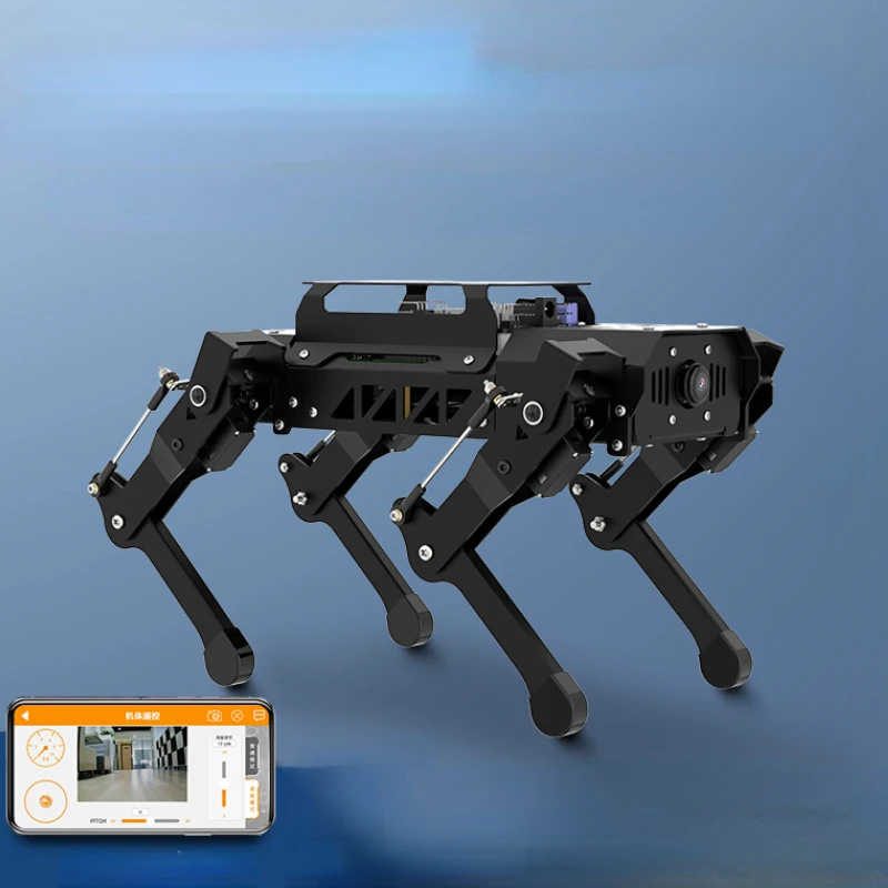 HiwonderAPPControlPuppyPiQuadrupedIntelligentRobotDogwithAI