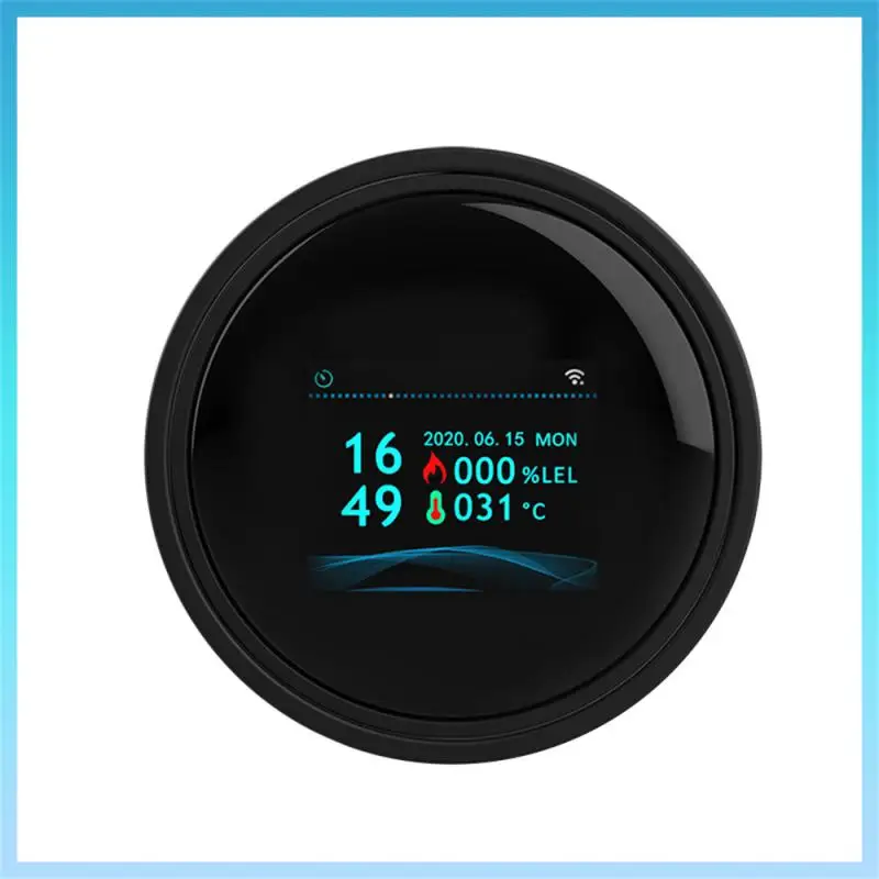 

Детектор Утечки Газа Tuya, Wi-Fi детектор утечки газа, работает с Alexa Google