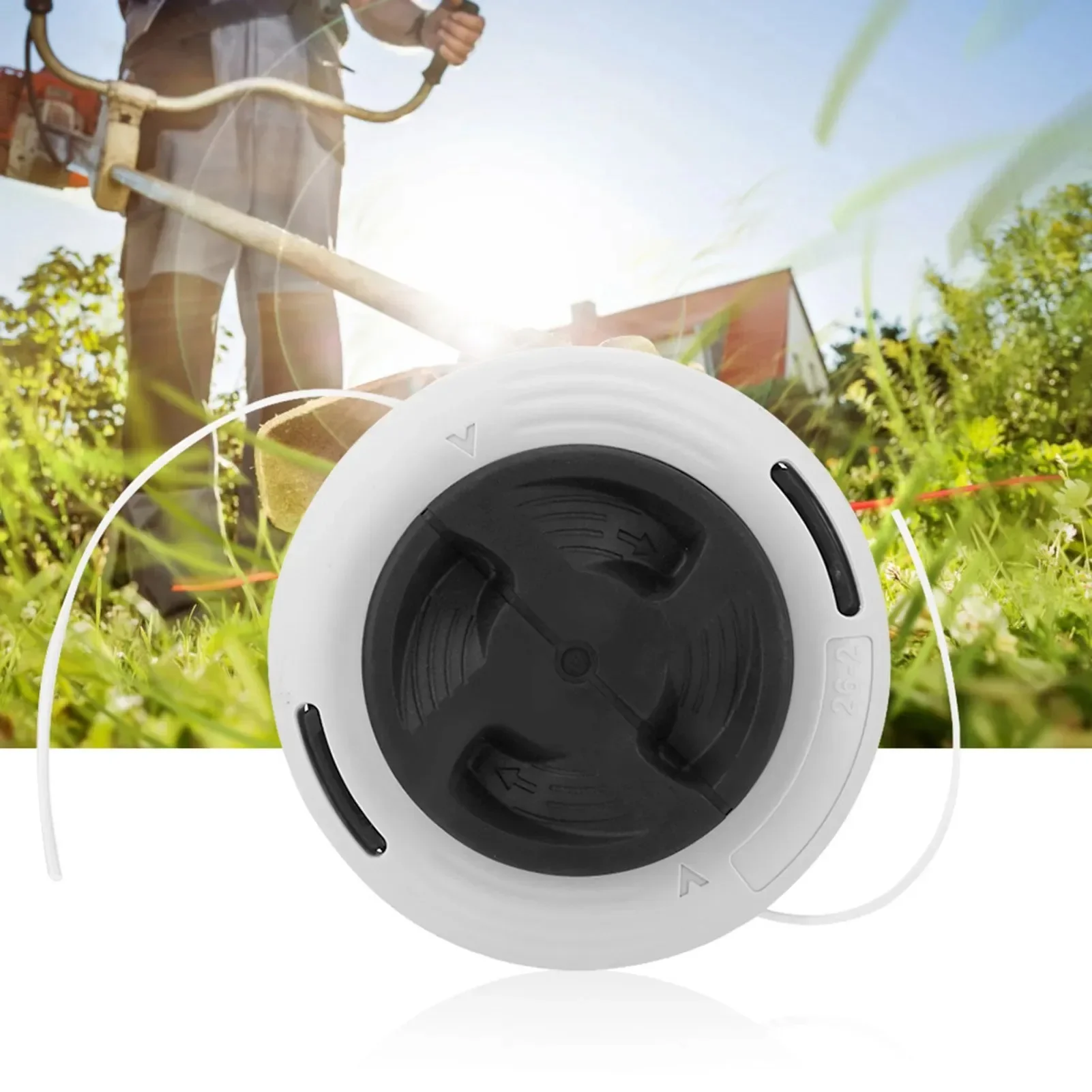 AutoCut Trimmer Head C26-2 M10x1 for Stihl FS55 FS85 FS90 FS110 FS120 FS130 FS240 FS250 Grass Cutter Replacement Accessories