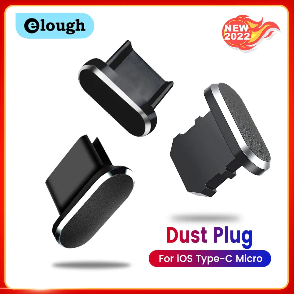 Dust Plug USB Type C Micro Smart Phone Accessories For iPhone 13 Samsung Xiaomi POCO Colorful Metal Anti Dust Charger Dock Plug