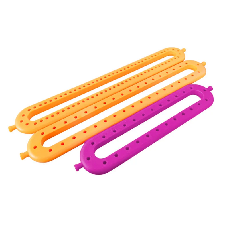 Weaving Looming Knitting Kit DIY Machine Sewing Tools Pompom Sock Hat Scarf Scarves Maker Handmade Craft Weaving Braiding Tool