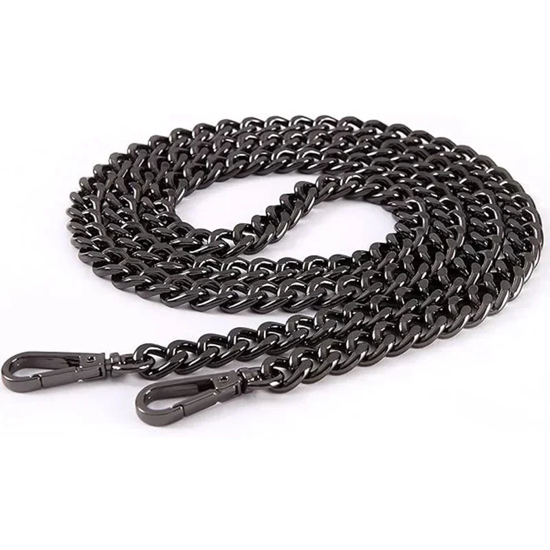 Aluminum Bag Chain – 120cm Detachable Metal Strap for DIY Handbag Craftsmanship