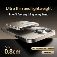 Travel Portable Wireless Magnetic Power Bank Fast Charging Ultra Capacity Digital External Battery PowerBank For Magsafe IPhone 2