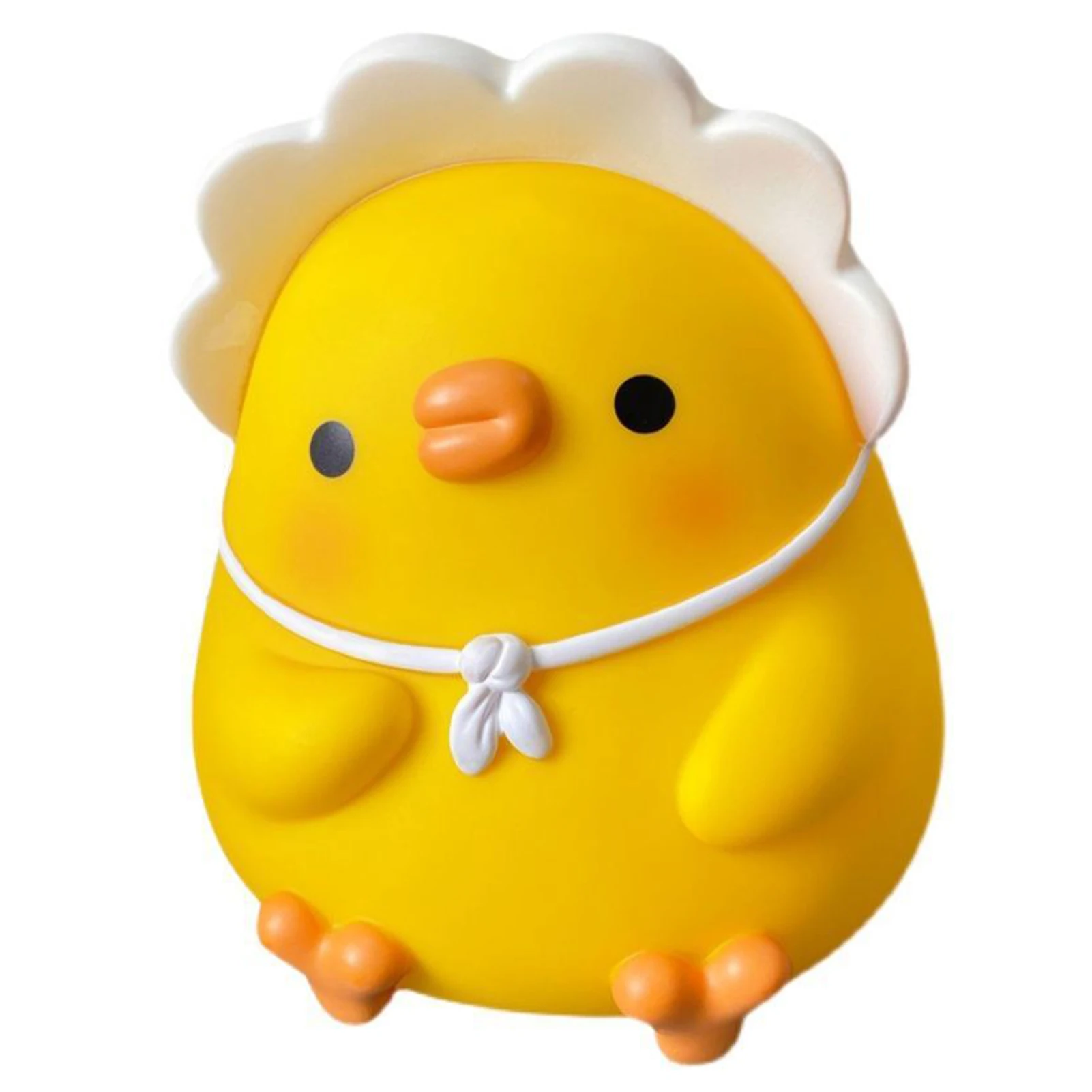 ZK20 Kids Piggy Bank Cute Cartoon Money Coin Bank Anti Fall Vinyl Resin Money for Boys Girls Yellow Duck