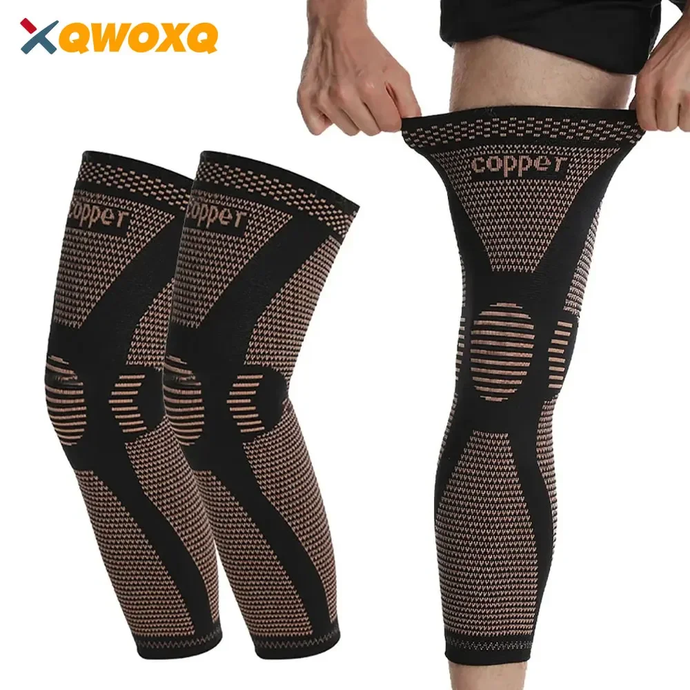 Manga De Compresión Larga Para Pierna (Rodilla Y Pantorrilla) | Soporte Deportivo, Unisex | Varios Colores
