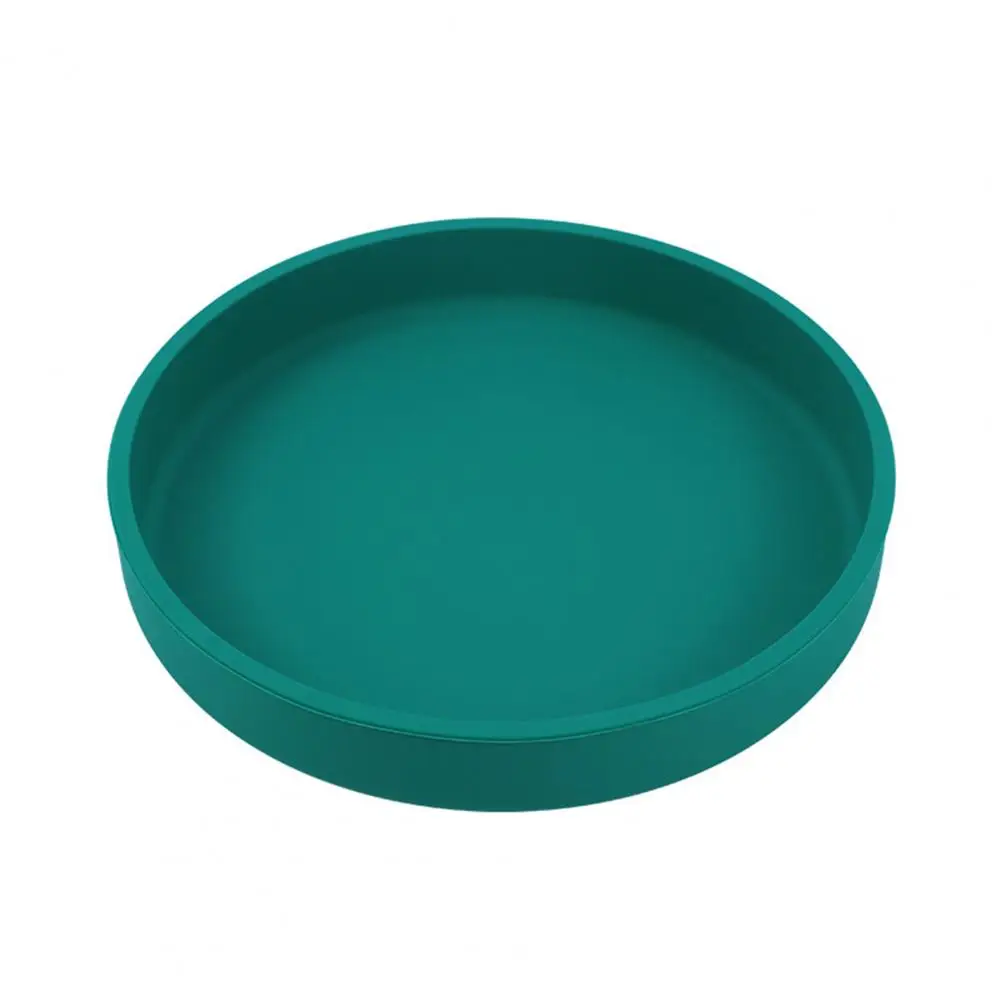 Microwaveable Children Tableware Set Versatile Silicone Children's Tableware Set Heat-resistant Round Pan Bowl for Home Dining