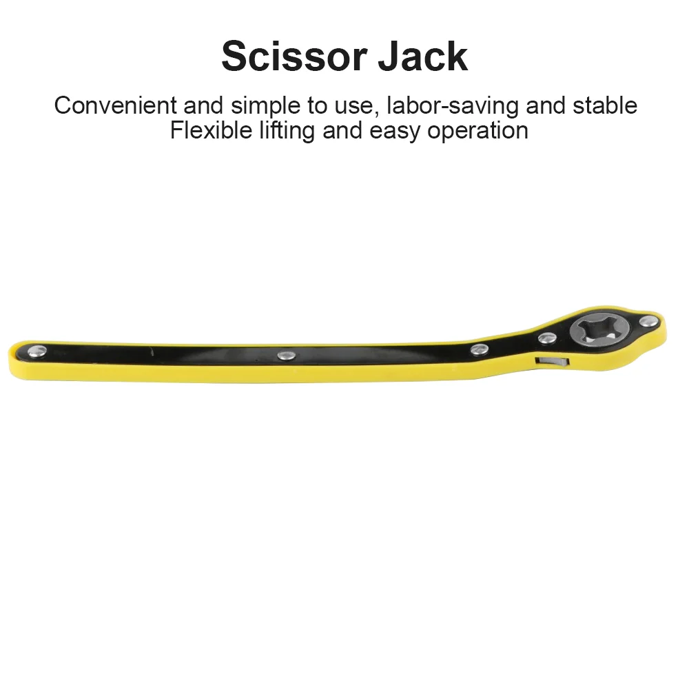 2,5 T/1,5 T Auto Scissor Jack Auto Notfall Kurbel Lift Stehen arbeitssparende Ratsche Effiziente Reifen ändern Fahrzeug Werkzeug – Detail 11