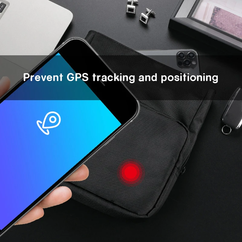 Faraday Bag Anti-Radiation Phone Signal Blocking Shielding Pouch Rfid Universal for Travel Mountaineering Safety