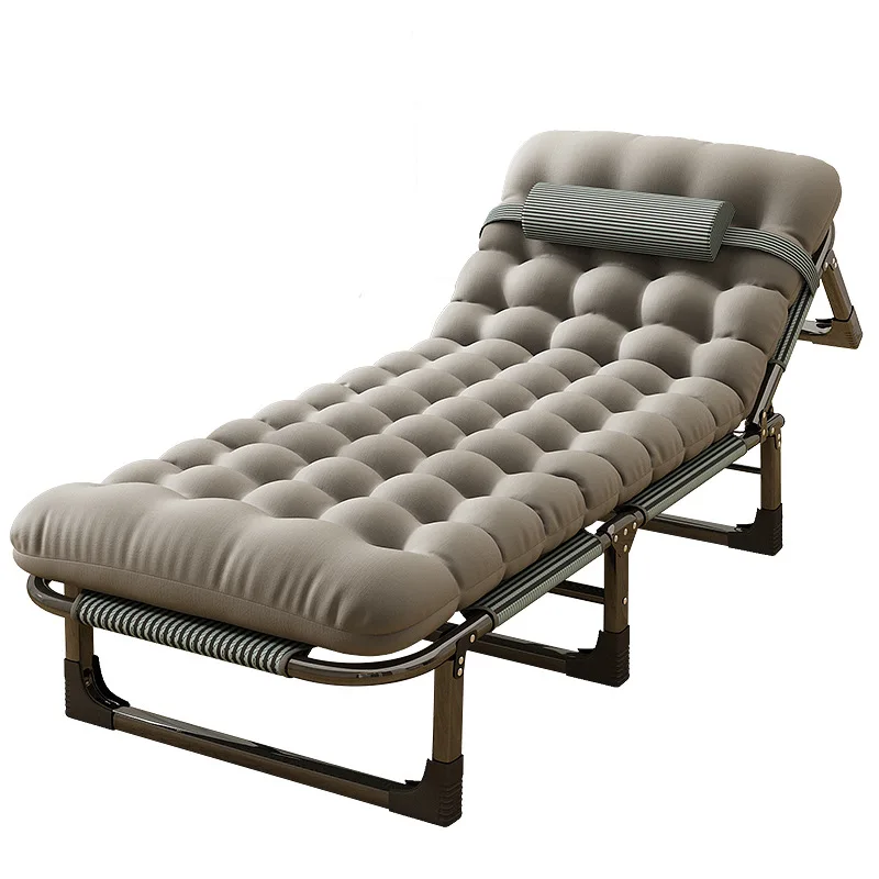 Folding bed, single person office, multifunctional marching small bed, workstation, nap lounge chair, simple accompanying bed