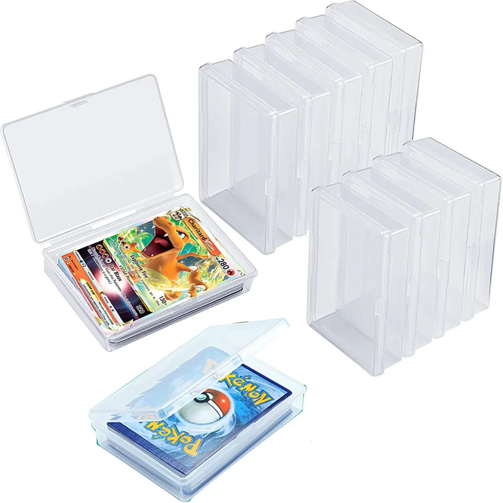 1073cmPokemonCardsBoxesHoldPlasticHolderClearGamePlaying