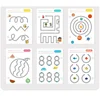 Tracing Books Erasable Montessori Pen Control Training Card for Kids Magical Basic Practice Copybook 4