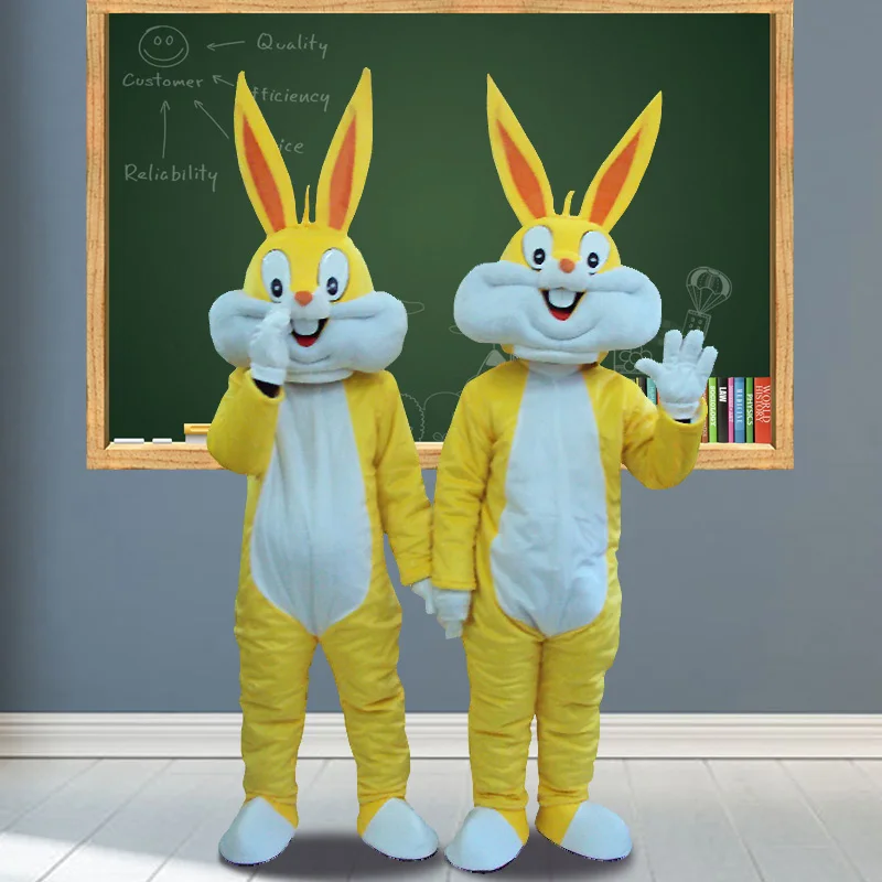 Partychimp Onesie Paashaas Kostuum Paashaas Pak Pasen Konijn Pak Mascotte Verkleedpak Haas Halloween Kostuum Volwassenen Horror Haas Carnavalskleding Heren Carnavalskleding Dames Verkleedkleren Volw 4