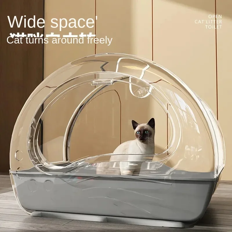 Cat Litter Box Fully Enclosed 3