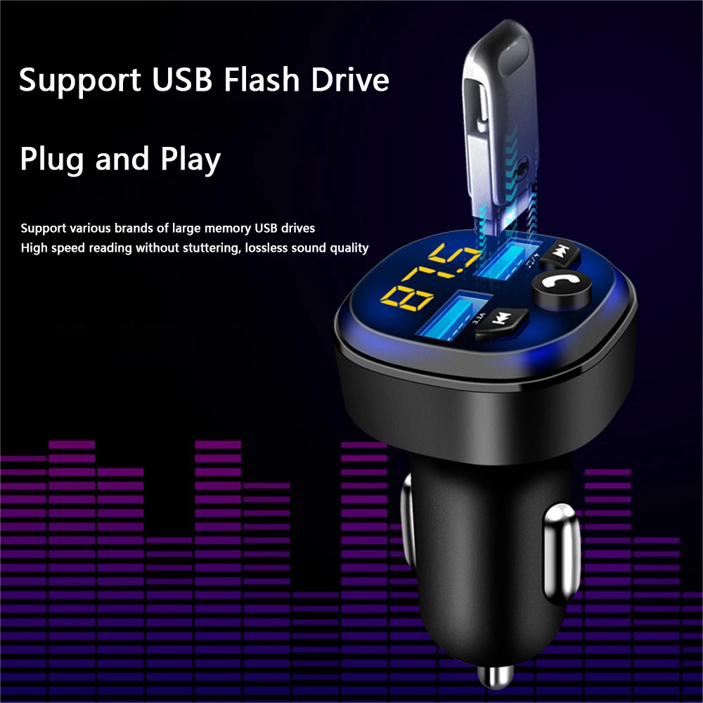 Fast Charging Car Adapter USB Charger for iPhone Samsung