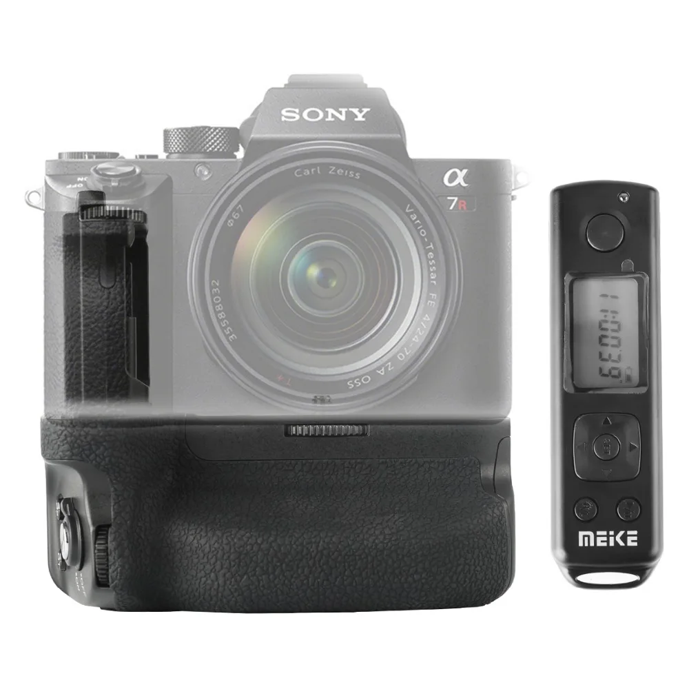Meike MK-A7R IV Pro Battery Grip For Sony a7RIV a7R4 a7IV a74 a9II Camera With Vertical Shutter Function with Wireless Remote