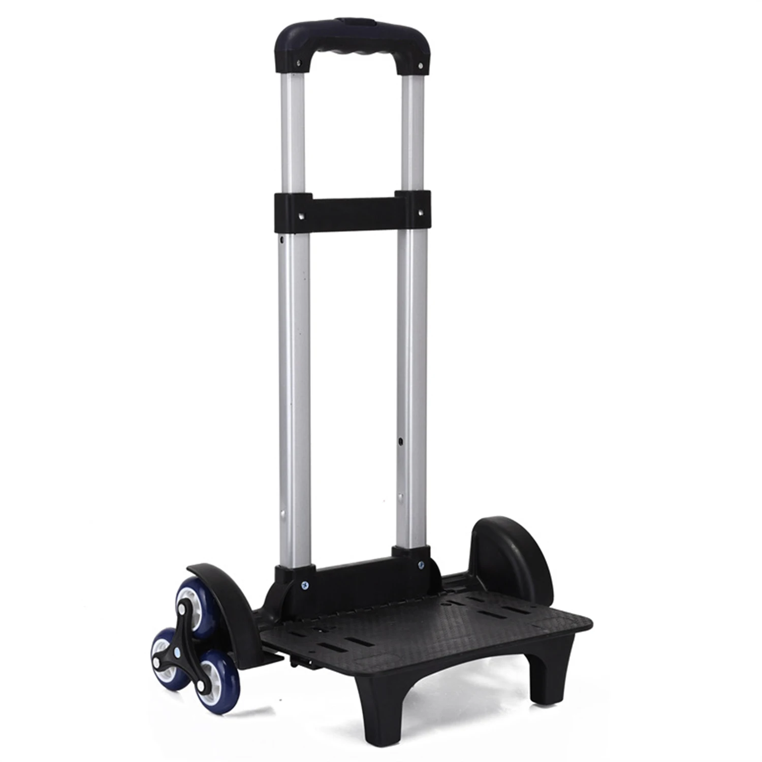 Hand Truck Stair Climbing Cart Trolley with Telescopic Handle Stair Climbing Trolley Outdoor Rugged and Durable Cart