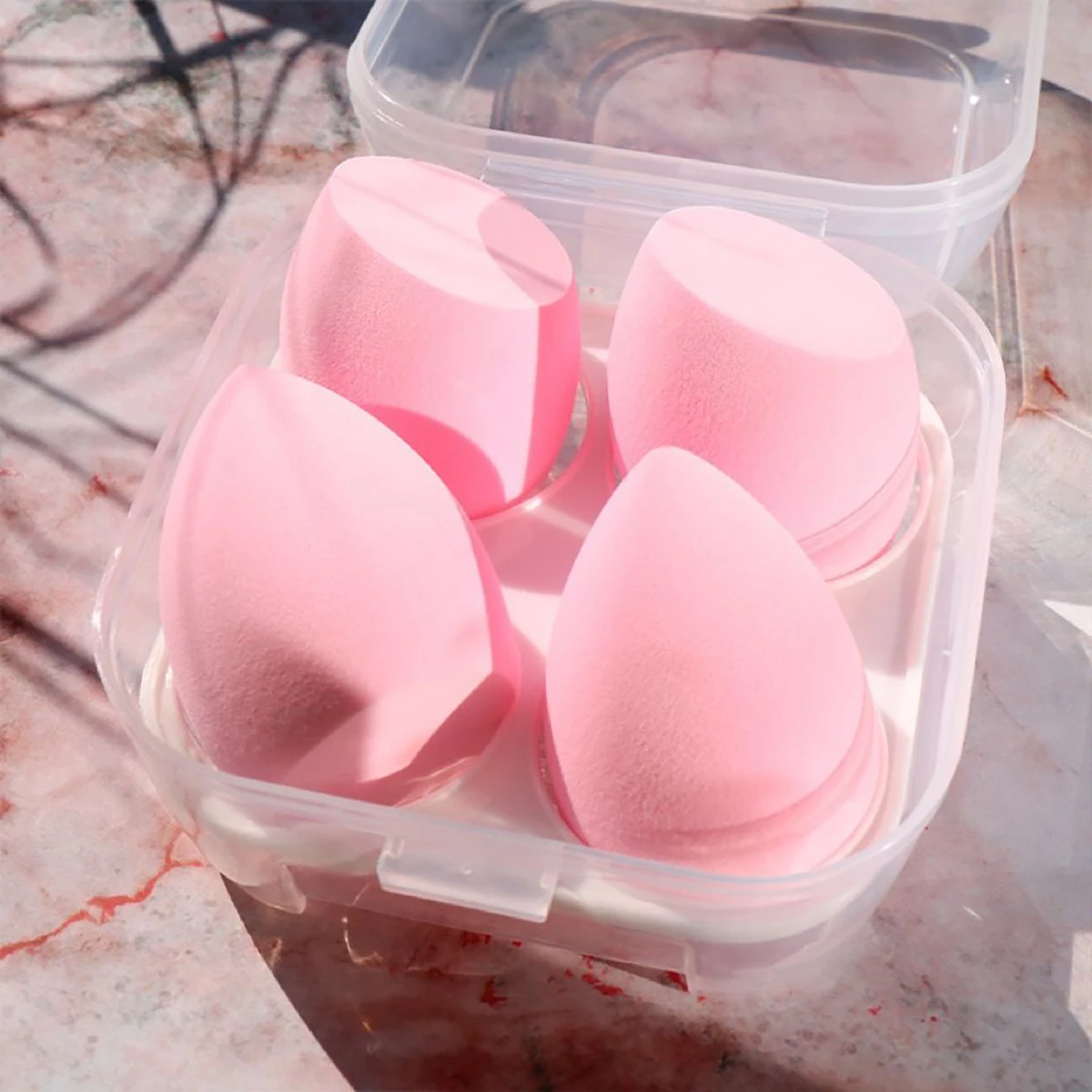 4pcs Pure Pink