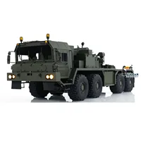 8x8 RC 1/14 Tractor Truck SLT56 Full Metal Remote Control Military Transport Car 3-speed Transmission PL18 Lite Sound Light Set 2