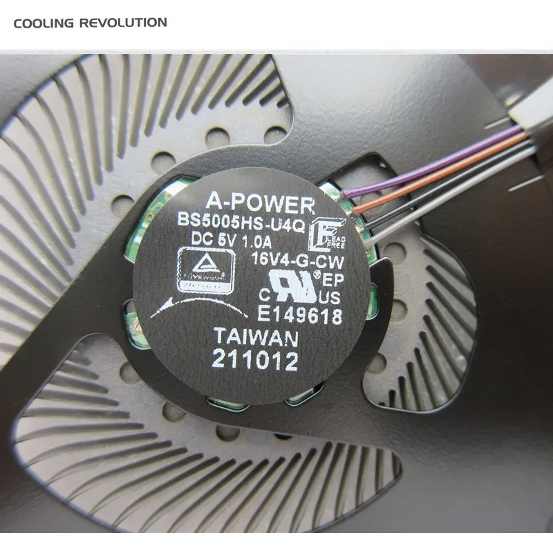 Ventilador de Refrigeração para Cpu Portátil Gpu para Msi Gs66 Stealth 11ue 11uez 11ug 11ugz 11uh 11uhz Ws66 11uk 11ukt 11ukz 11um Umt 11umz Ms16v4 - Imagem 3