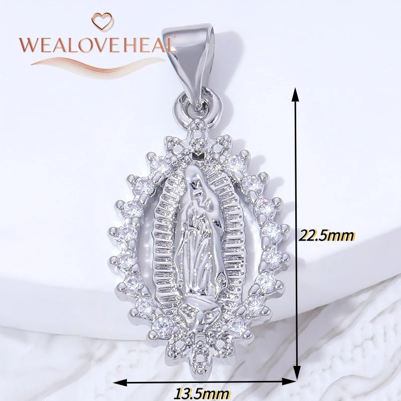 anhänger schmuck,anhänger schmuckherstellung,18K Vergoldete Messing St. Benedikt Anhänger-Halskette, CZ Religiöse Medaille, Katholisches Schutzkreuz, Schmuckgeschenke für Männer und Frauen – Detail 27