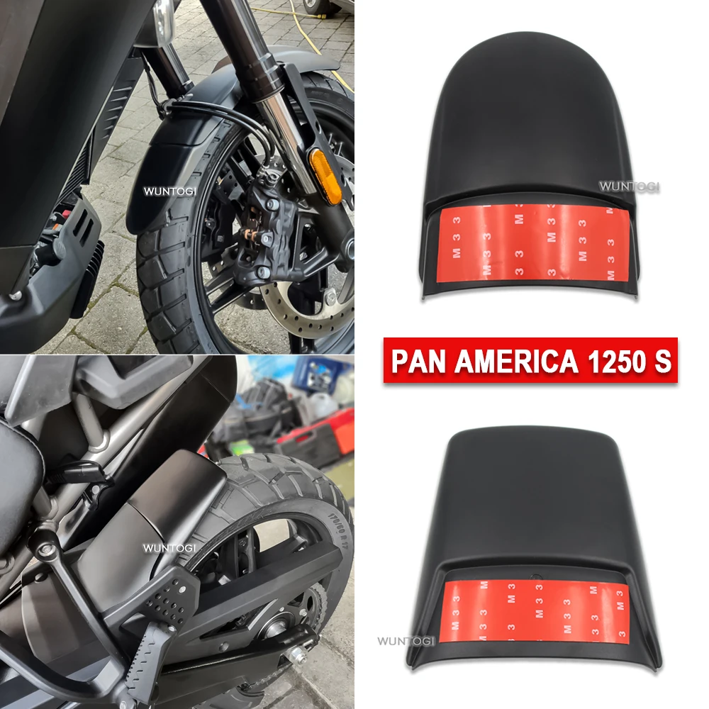 

NEW Motorcycle Fender Extension Fit For HARLEY PAN AMERICA 1250 S PA1250S PANAMERICA1250 2021 2022 Front And Rear Mudguards Kit