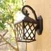 Outdoor waterproof wall lamp, retro porch lamp, minimalist external lighting, decorative villa balcony corridor garden 2