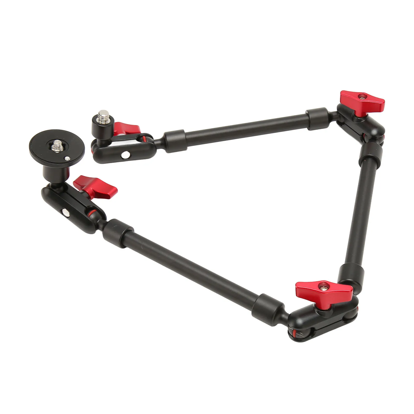 31in Adjustable Articulating Arm with 1/4in 3/8in Thread Articulating Arm Camera Mount 360 Degree Rotation for Camera Phone Articulating Camera Mount