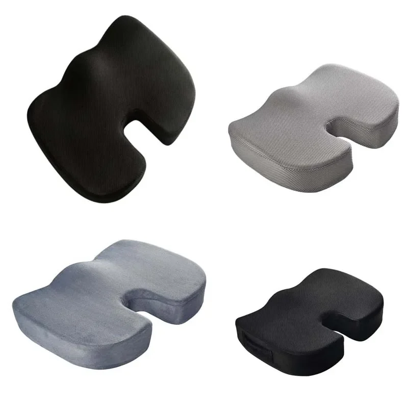 Coccyx Orthopedic Seat Cushion with Memory Foam for Home Office Chair, Tailbone Pain Relief, and Support 2