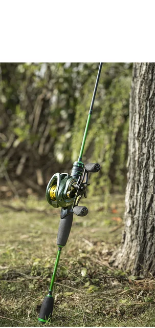 Bass Fishing H20 Xpress Frog Combo LINNHUE Ultra Light Fishing Rod