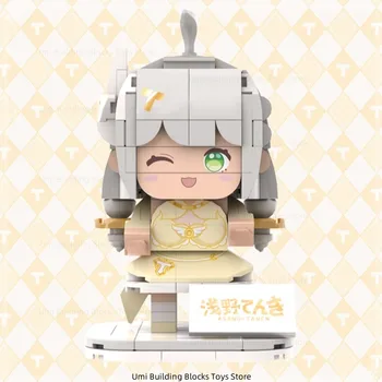 TANCHJIM MINO Assembled Building Blocks Dolls Anime Characters Image Toy Model Desktop Decorations Children's Holiday Gifts 1