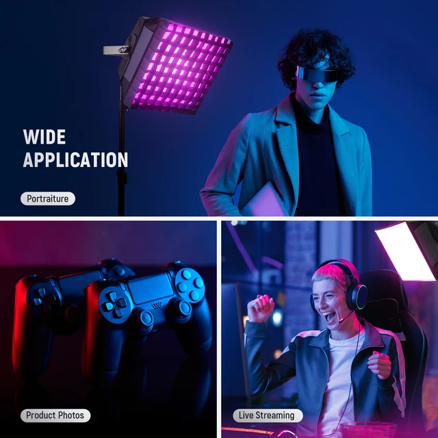 ing Kit Neewer Softbox Diffuser For RGB1200 LED Video Light Panel - Main Image