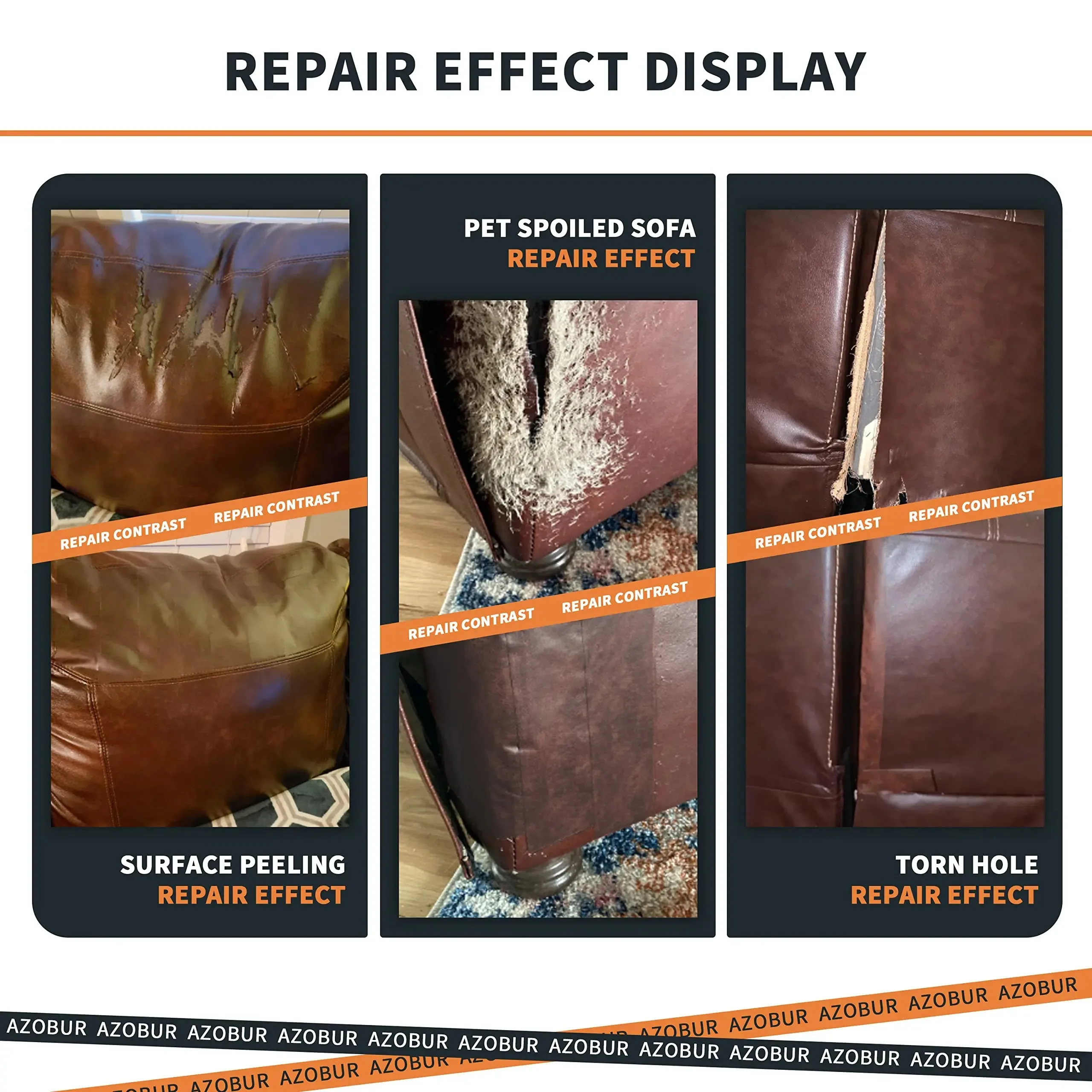 자체 접착식 가죽 수리 테이프, 소파 카시트 핸드백 재킷, 가구 신발, 응급 처치 패치 가죽 테이프, 블랙