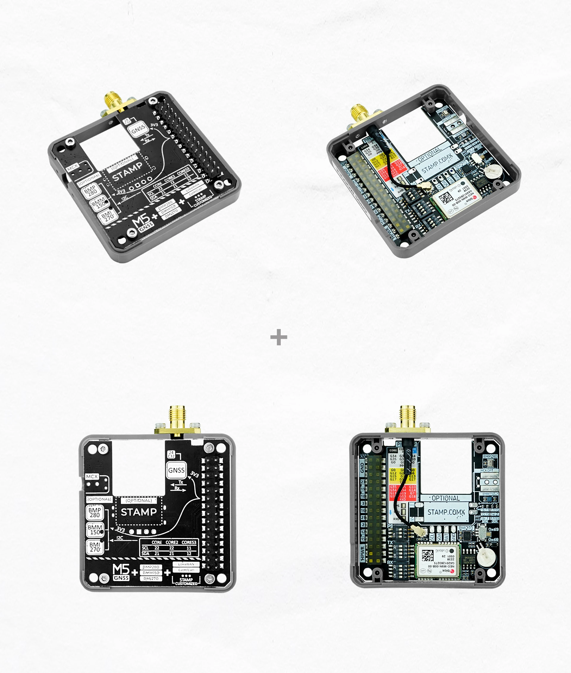 Official GNSS Module with Barometric Pressure, IMU, Magnetometer Sensors (NEO-M9